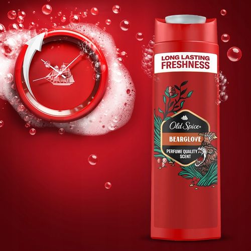 Old Spice Bearglove Żel męski pod prysznic i szampon 3w1, 6 x 400ml na Arena.pl