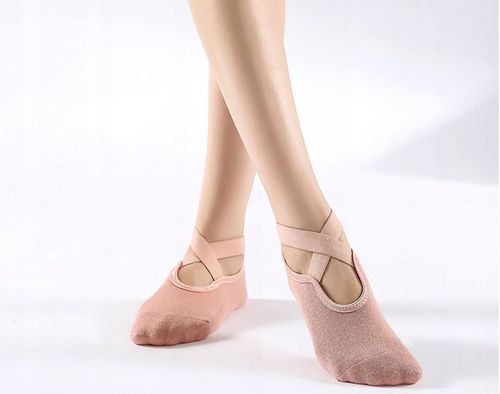 SKARPETKI DO JOGI SKARPETKI DAMSKIE DO TAŃCA DO TAŃCA PILATES x 3 pary na Arena.pl