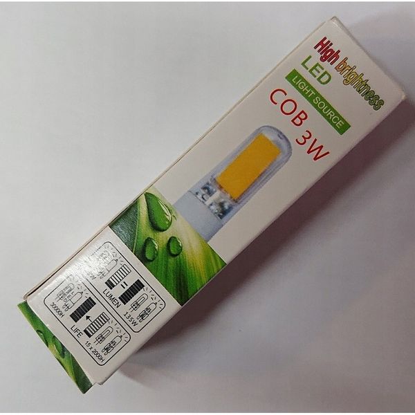 Duża ŻARÓWKA LED G4 Cob 230V 3 W CIEPŁA ściemniacz zdjęcie 4