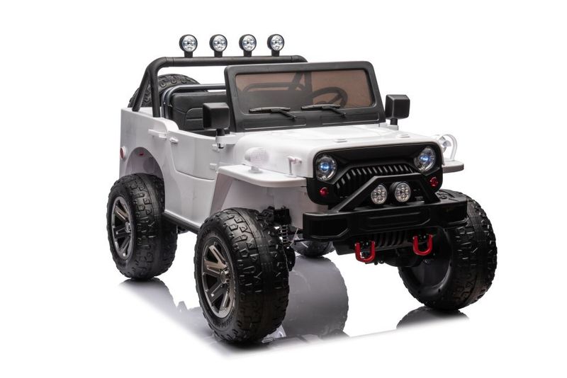 Auto Na Akumulator JH-102 Białe 4x4 zdjęcie 1