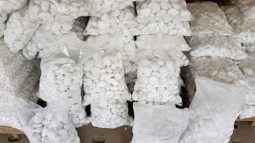 KAMIEŃ BIAŁY THASSOS OTOCZAK 1-2cm KAMIEŃ DEKORACYJNY DO OGRODU 20kg na Arena.pl