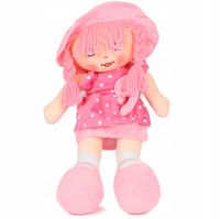 LALKA PRZYTULANKA SZMACIANA LALKA MIĘKKA MASKOTKA 45CM