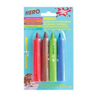 CHLAPU CHLAP Kąpielowe Kredki do rysowania Dino 1op - 4 szt