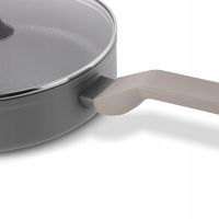 Patelnia na indukcję PATELNIA GŁĘBOKA NON-STICK Z POKRYWKĄ 28cm Pancetta