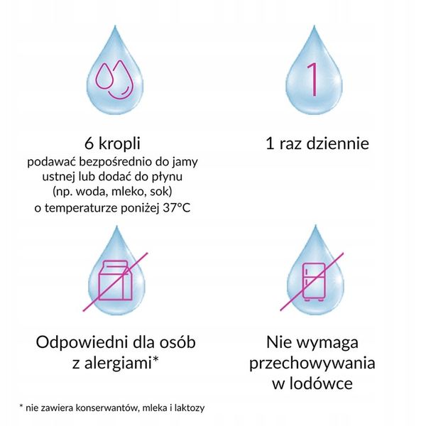 MULTILAC BABY synbiotyk dla dzieci krople 2x5ml zdjęcie 5