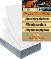 Ulotki A4 5000szt reklamowe firmowe GOTOWY PROJEKT MECHANIKA POJAZDOWA