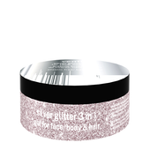 VENITA Brokat żelu do twarzy ciała Silver Glitter