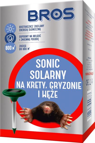 ODSTRASZA KRETY, SONIC SOLARNY - BR 4217 zdjęcie 1
