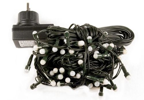 Świąteczne LED oświetlenie - 20 m, 200 MAXI LED, ciepła biel na Arena.pl