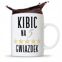 Dla Kibcia Kibola Fana Kubek Kibic Na 5 Gwiazdek Z Nadrukiem Ze Zdjęciem