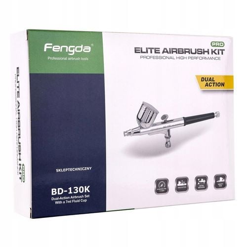 Aerograf Komplet FENGDA BD-130K Dysze 02 03 05 mm na Arena.pl