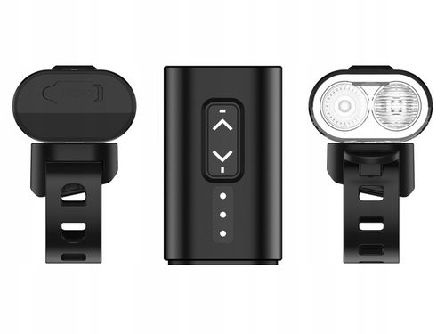 Mocna Lampka ROWEROWA Światło LED przód tył latarka 2600mAh ROWER ZESTAW na Arena.pl