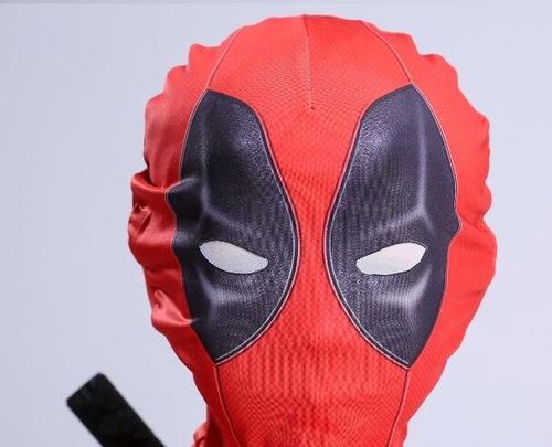 STRÓJ PRZEBRANIE KOSTIUM DEADPOOL +2MIECZE 134/140 na Arena.pl