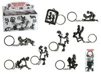 Metalowy Brelok Do Kluczy Z Sex Pozycjami