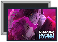 Magnes na lodówkę K-Pop Demon Hunters