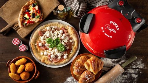 PIEC DO PIZZY ARIETE 909 kamień 400°C + NÓŻ DO PIZZY + EBOOK GRATIS! na Arena.pl