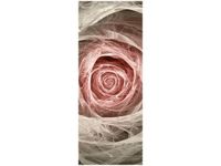 40X100CM RÓŻA KTALNA JASNY RÓŻ OBRAZ DRUK PION