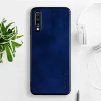 Etui AIORIA Vintage LEATHER do Samsung Galaxy A70 niebieski
