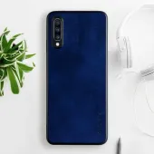 Etui AIORIA Vintage LEATHER do Samsung Galaxy A70 niebieski