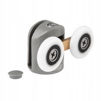 ROLKI ROLKA DO KABINY PRYSZNICOWEJ NATRYSKOWEJ WÓZKI KÓŁKA - KOMPLET 25 MM