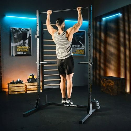 Drążek stacjonarny do podciągania poręcze do ćwiczeń dipów 300kg Trex na Arena.pl