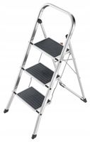 Schodki składane aluminiowe HAILO K70 StandardLine 3 stopnie zasięg 2,70m