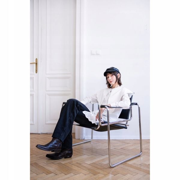 Kaszkiet Boxley - bordowy zdjęcie 4