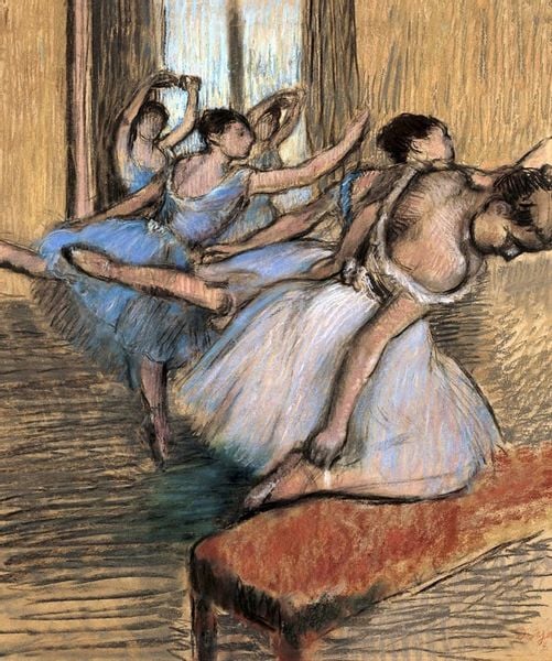 The Dancers, Edgar Degas - plakat 30x40 cm zdjęcie 1
