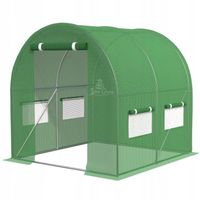 GRUBA FOLIA NA TUNEL FOLIOWY OGRODOWY SZKLARNIA FOLIAK UV 2x2x2m WIELOSEZON