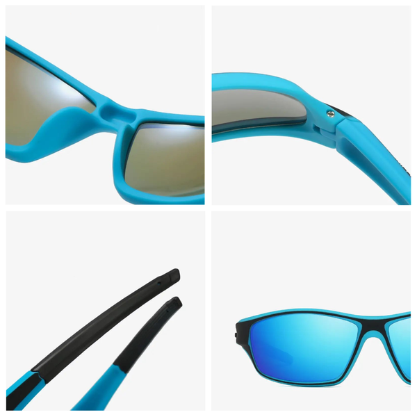 Sportowe okulary lustrzanki polaryzacyjne uniwersalne na rower zdjęcie 7