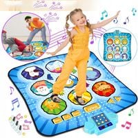 MATA DO TAŃCA Z OŚWIETLENIEM LED, PREZENT DLA DZIECI