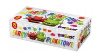 Farby plakatowe szkolne Fun&Joy TITANUM 8 kolorów x 20 ml