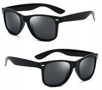 OKULARY PRZECIWSŁONECZNE MĘSKIE DAMSKIE POLARYZACYJNE 2 SZT. ZESTAW