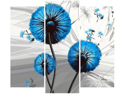 90 80CM OBRAZ T3 ELEM DMUCHAWCE NIEBIESKIM DRUK ŚCIENNY na Arena.pl
