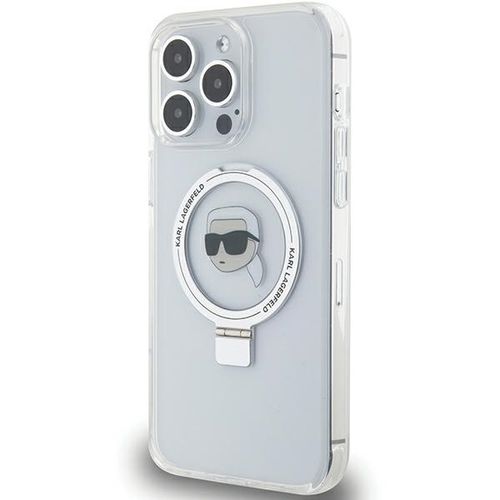 Etui Karl Lagerfeld do iPhone 15 Pro, Biały, MagSafe na Arena.pl