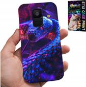 ETUI DO SAMSUNG A6 2018 - WĄŻ KOBRA GRZECHOTNIK GADY CASE + FOLIA