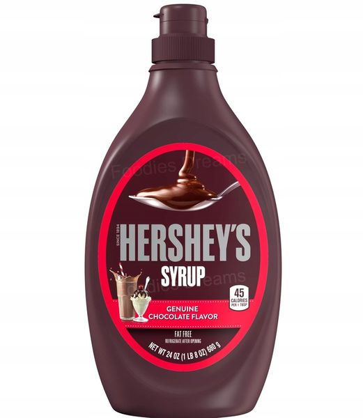 Sos Polewa do lodów Czekoladowa Hershey's Chocolate Syrup 680g USA zdjęcie 1