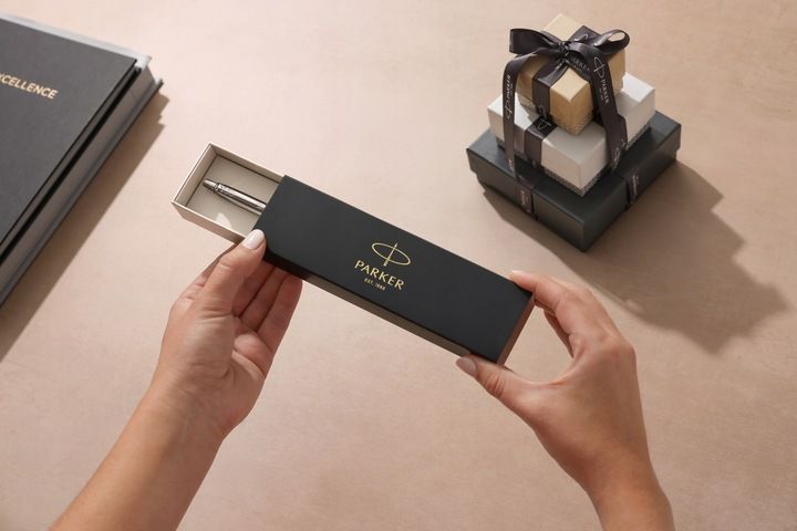 Długopis Parker Jotter ORYGINALNY CZARNY GRAWER GRATIS NA PREZENT DO SZKOŁY zdjęcie 5