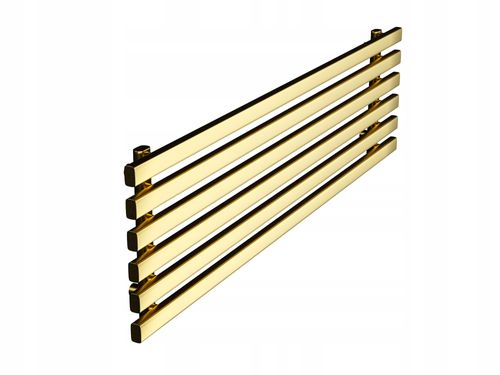 Grzejnik poziomy HORYZONT6 45x100 złoty na Arena.pl