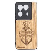Drewniane Etui Bewood do Motorola Edge 50 Ultra KOTWICA DĄB