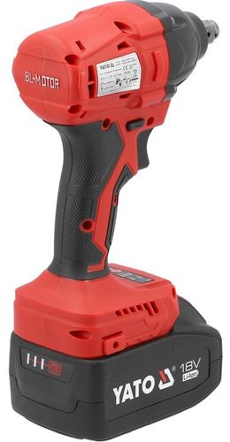 YATO KLUCZ UDAROWY AKUMUL. BEZSZCZOTKOWY 18V 350NM + 2x4Ah + TORBA +ADAPTER na Arena.pl