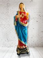 Serce Maryi 43 Cm Matka Boża Figura
