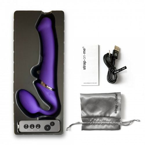 vibrating strap on   l   purple na Arena.pl