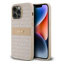 dkny dkhcp14lprthslp iphone 14 pro6.1 różowy/pink hardcase leather