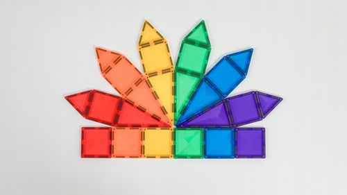 24 el. klocki magnetyczne start Rainbow Mini Pack Connetix na Arena.pl