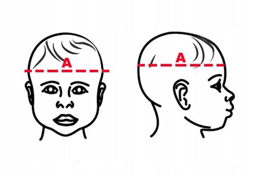 Czapka CZAPECZKA NIEMOWLĘCA dla niemowlaka Z USZAMI wiosna jesień 38-40 na Arena.pl