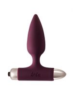 vibrating anal plug spice it up new edition glory wine red