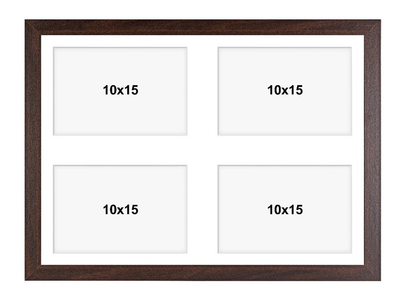 Ramka na 4 zdjęcia Hekla 30x40x4 galeria brązowy 1szt. zdjęcie 7