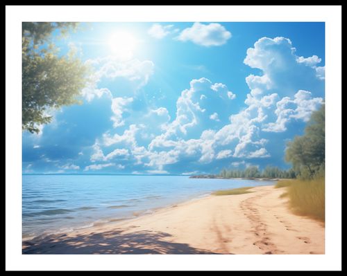 Plakat 65x50cm Letni Dzień na Arena.pl