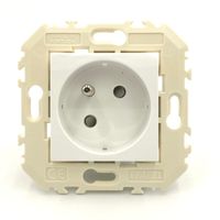 Efapel Quadro45 gniazdo pojedyncze z uziemieniem 45112 KWBR